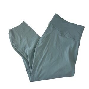 Lululemon High Rise Athletic Leggings Sage Green Womens Size 38x23